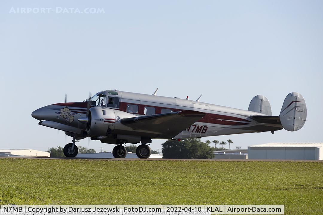 N7MB, 1959 Beech E18S C/N BA-448, Beech E18S  C/N BA-448, N7MB