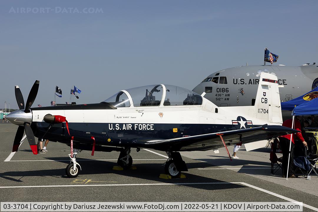 03-3704, 2003 Raytheon T-6A Texan II C/N PT-250, T-6A Texan II 03-3704 CB from 41st FTS 