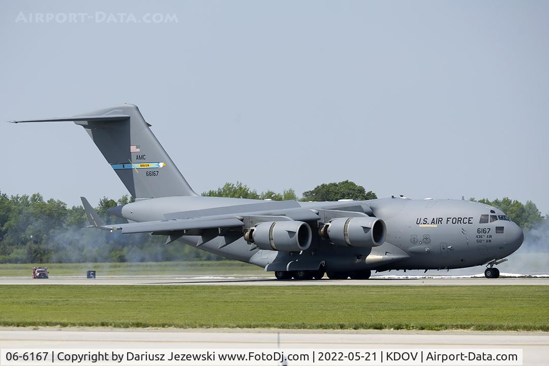 06-6167, 2006 Boeing C-17A Globemaster III C/N P-167, C-17A Globemaster 06-6167  from 3rd ARS 