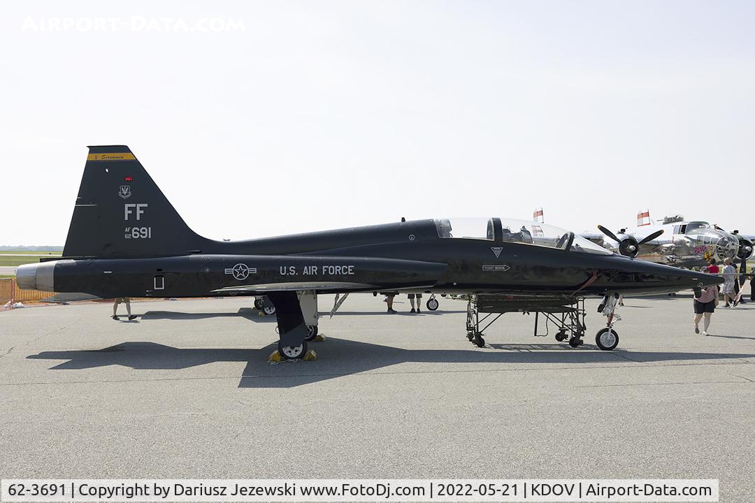 62-3691, 1962 Northrop T-38A Talon C/N N5396, T-38A Talon 62-3691 FF from 71st FTS 