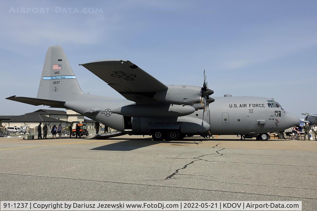 91-1237, 1991 Lockheed C-130H Hercules C/N 382-5287, C-130H Hercules 91-1237  from 142nd AS 166th AW New Castle AP, DE