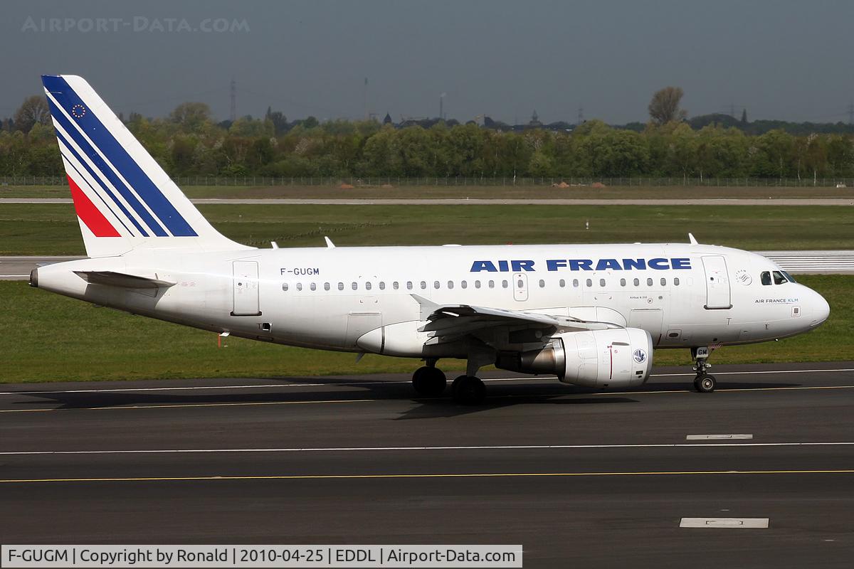 F-GUGM, 2006 Airbus A318-111 C/N 2750, at dus
