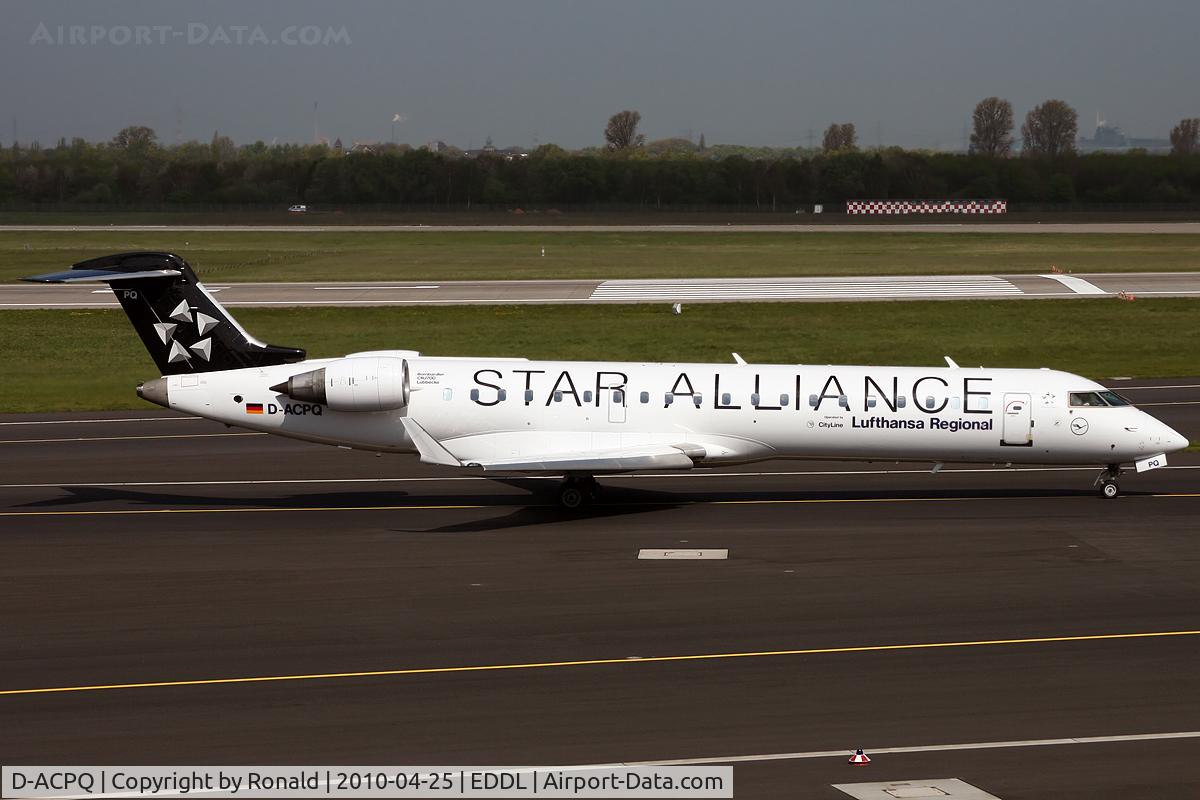 D-ACPQ, 2003 Canadair CRJ-700 (CL-600-2C10) Regional Jet C/N 10091, at dus