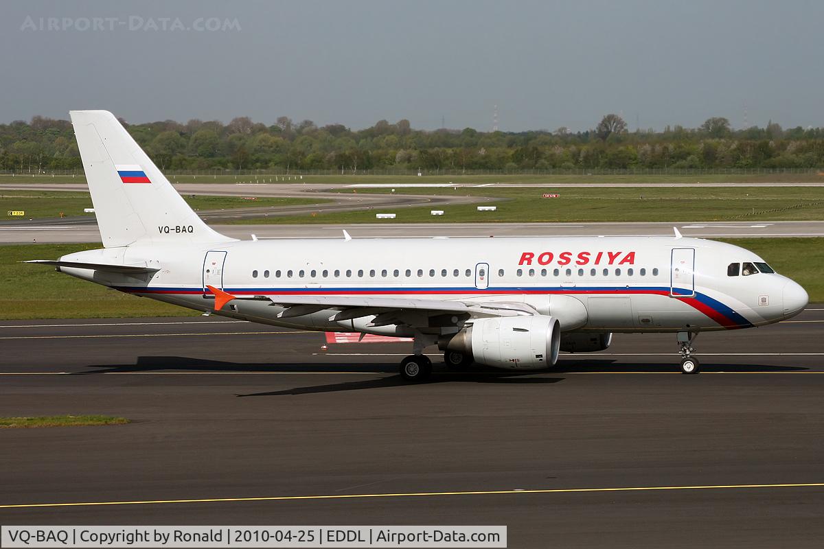 VQ-BAQ, 2001 Airbus A319-111 C/N 1560, at dus