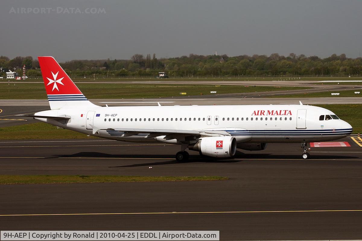9H-AEP, 2007 Airbus A320-214 C/N 3056, at dus