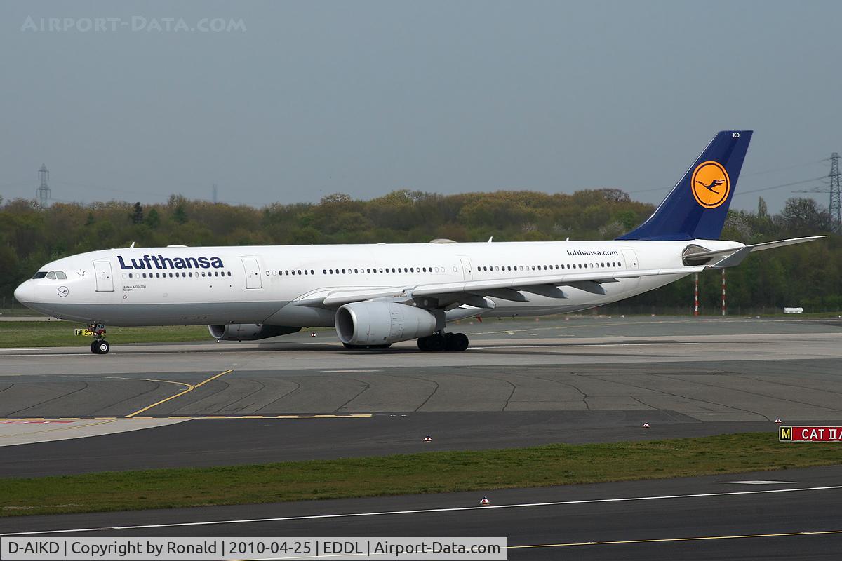 D-AIKD, 2004 Airbus A330-343X C/N 629, at dus
