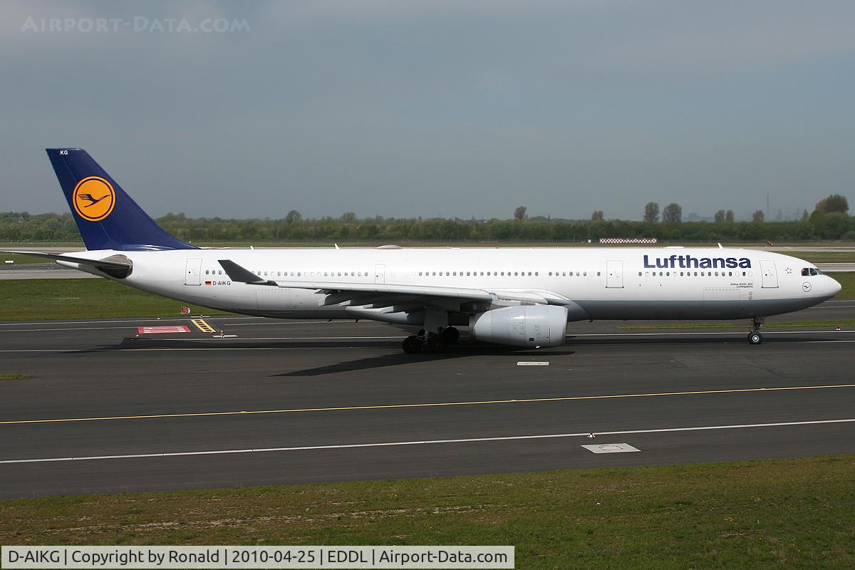 D-AIKG, 2005 Airbus A330-343X C/N 645, at dus