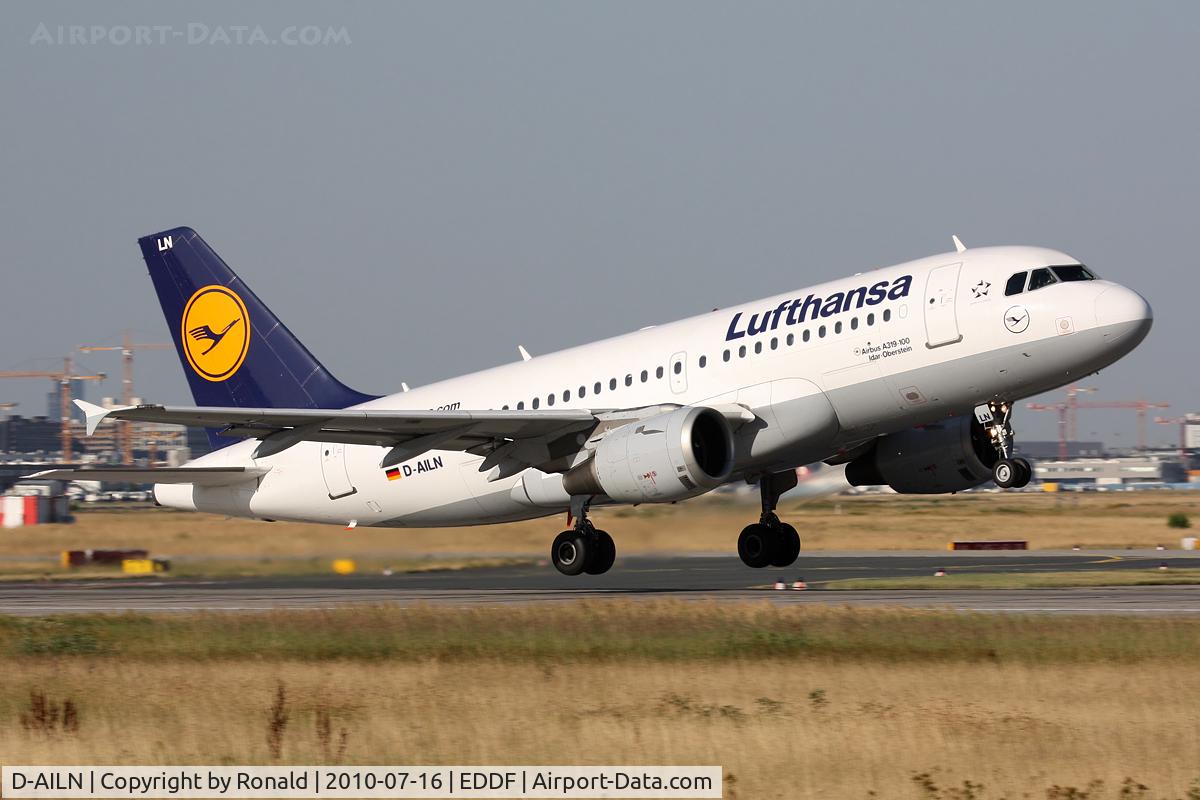 D-AILN, 1997 Airbus A319-114 C/N 700, at fra