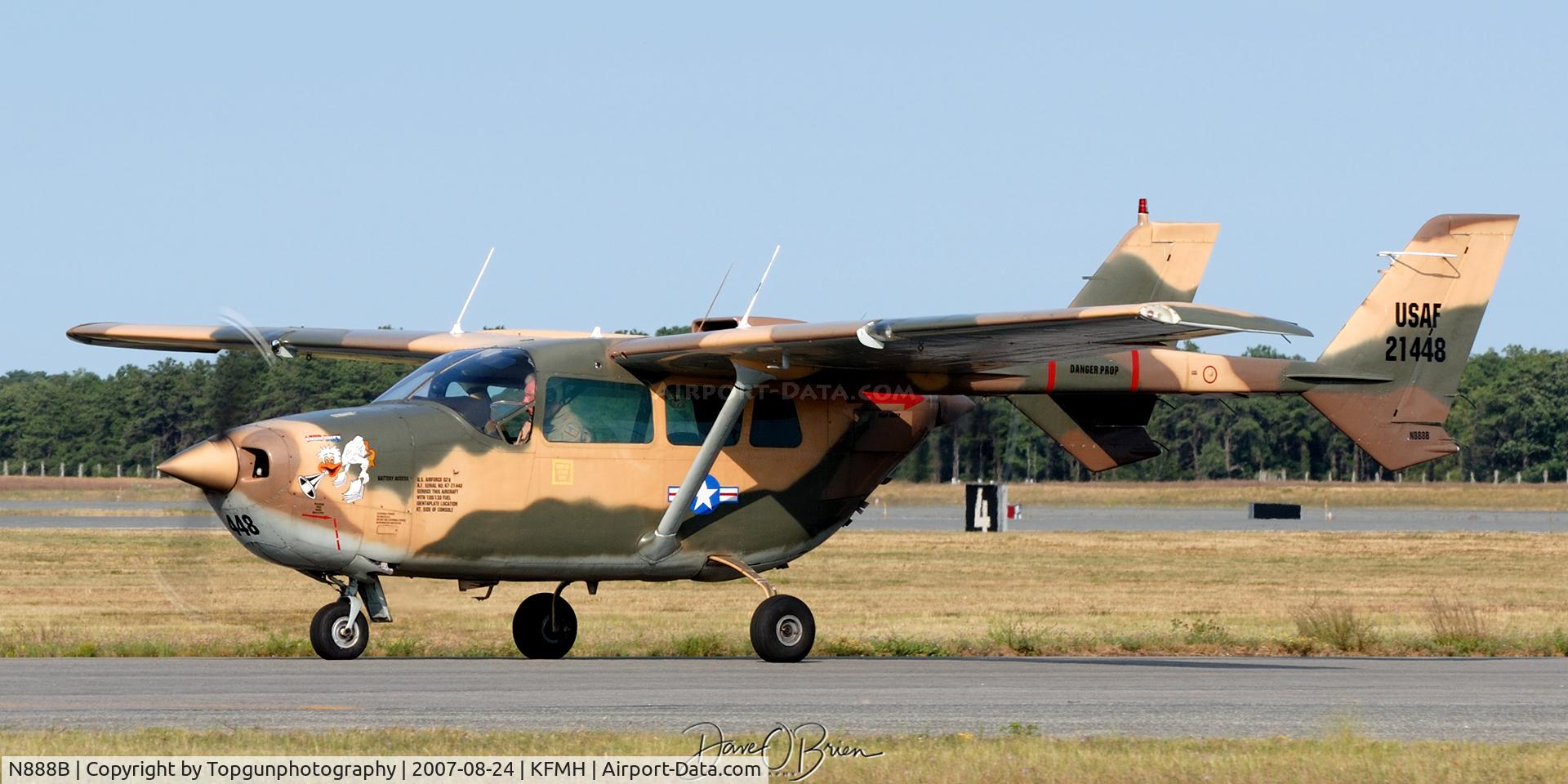 N888B, 1967 Cessna 337B Super Skymaster C/N 337-0586, static display