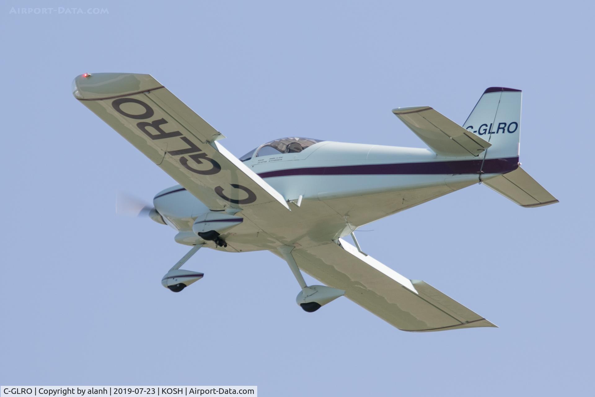 C-GLRO, 1993 Vans RV-6A C/N R-4, Going around at AirVenture 2019