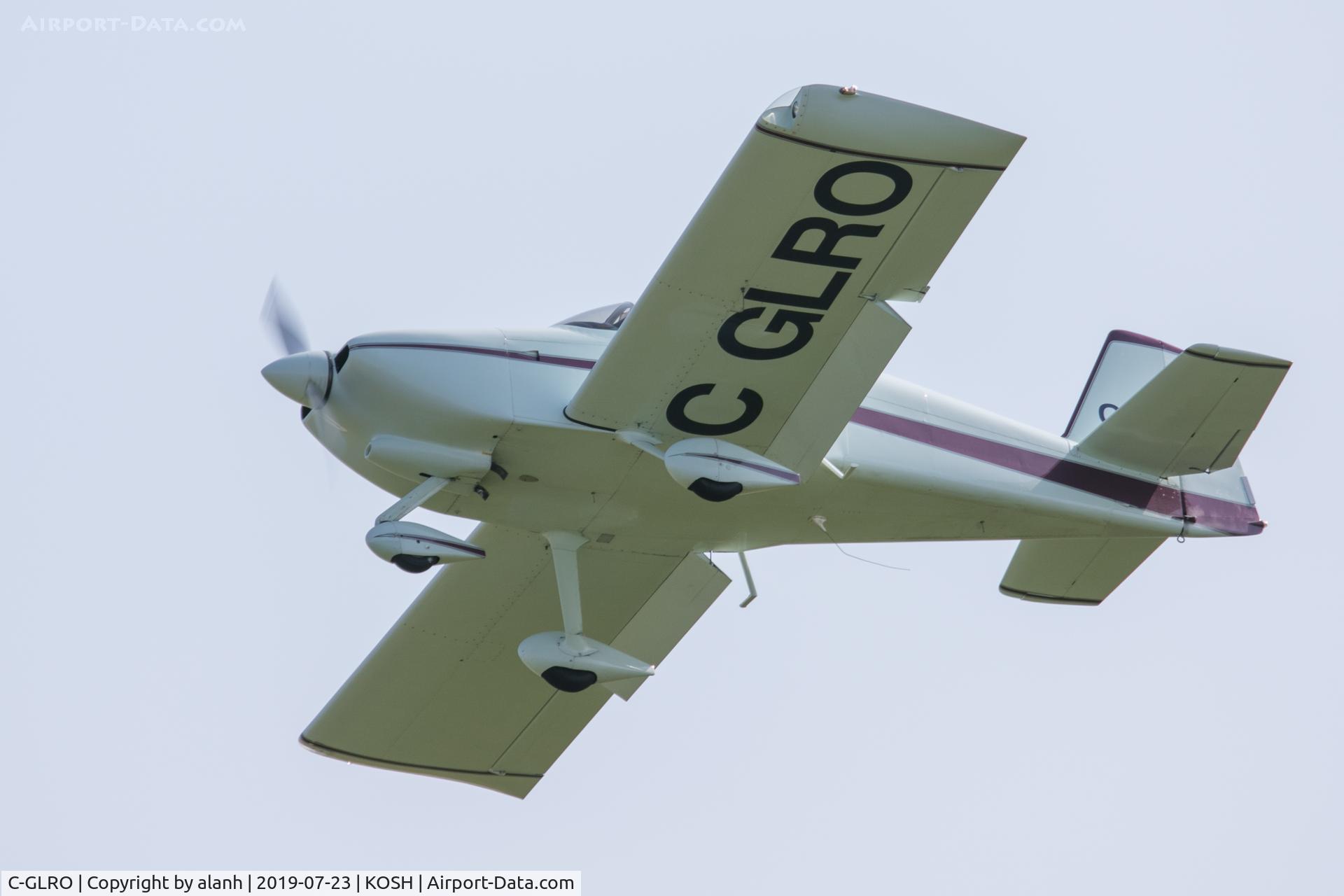 C-GLRO, 1993 Vans RV-6A C/N R-4, Going around at AirVenture 2019