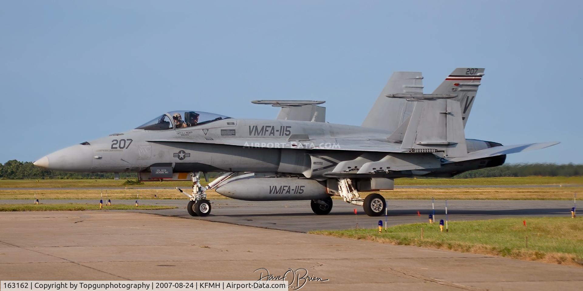 163162, McDonnell Douglas F/A-18A Hornet C/N 594/A501, wingman to follow
