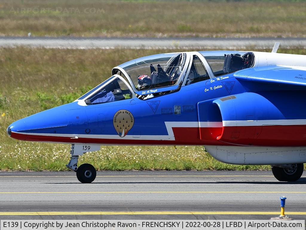 E139, Dassault-Dornier Alpha Jet E C/N E139, Patrouille de France, Lieutenant-Colonel Aurélien Hazet