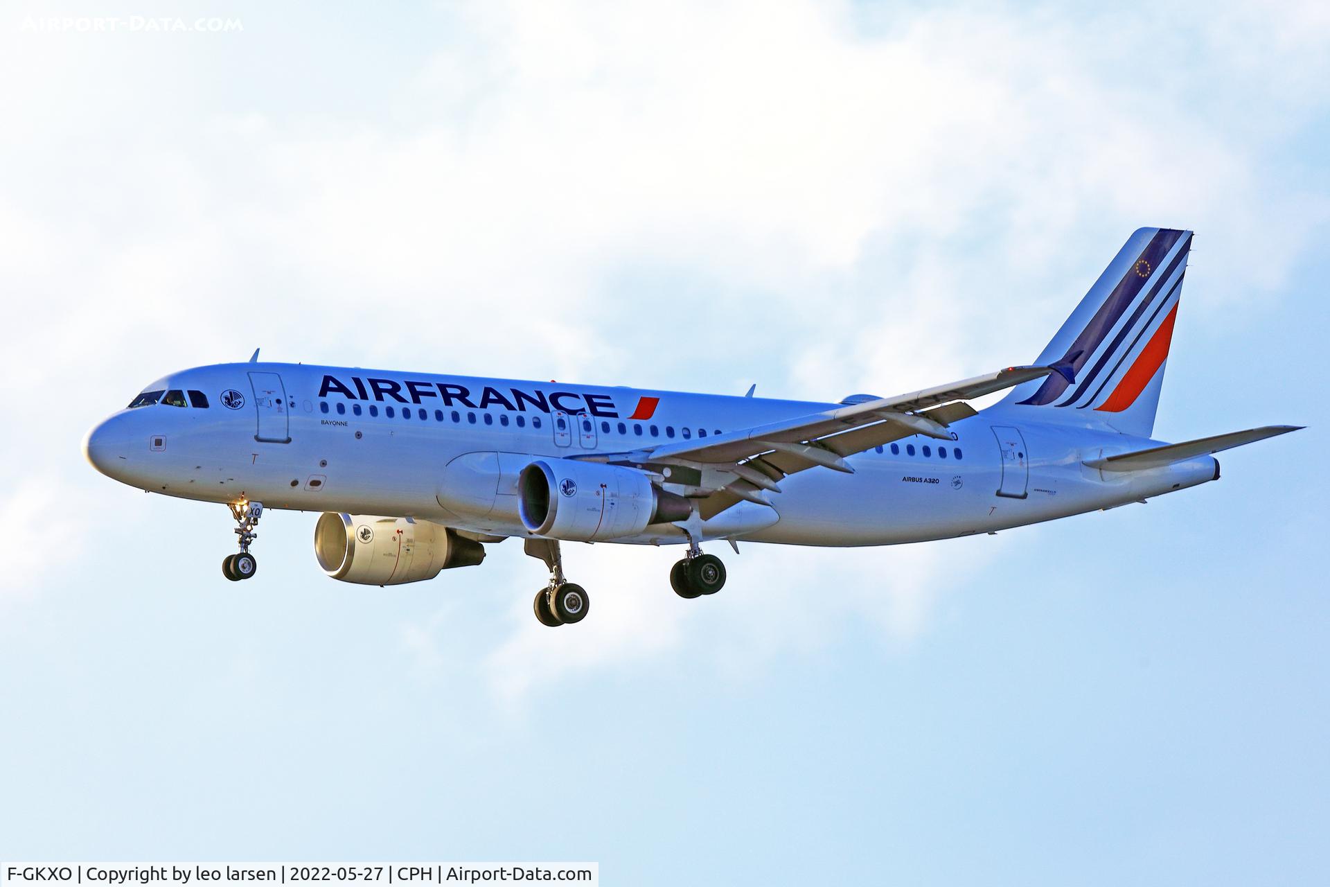 F-GKXO, 2008 Airbus A320-214 C/N 3420, Copenhagen 27.5.2022