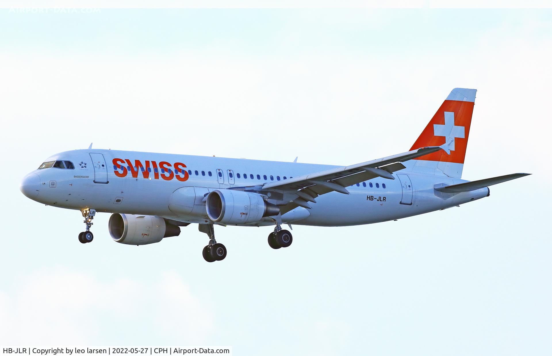 HB-JLR, 2012 Airbus A320-214 C/N 5037, Copenhagen 27.5.2022