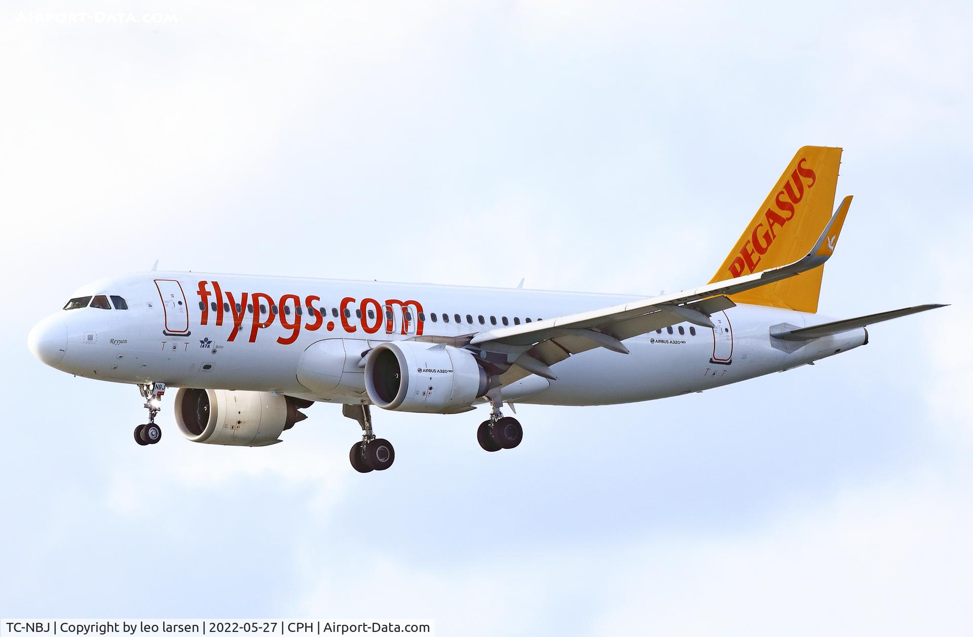 TC-NBJ, 2017 Airbus A320-251NEO C/N 7703, Copenhagen 27.5.2022