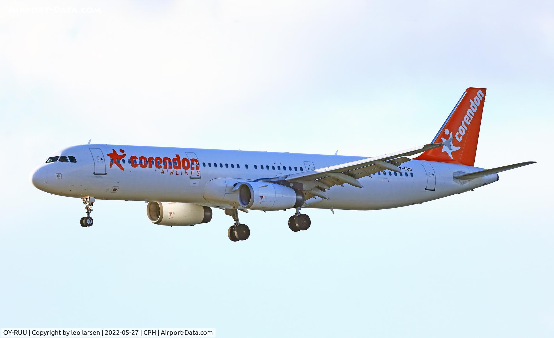 OY-RUU, 1998 Airbus A321-231 C/N 878, Copenhagen 27.5.2022