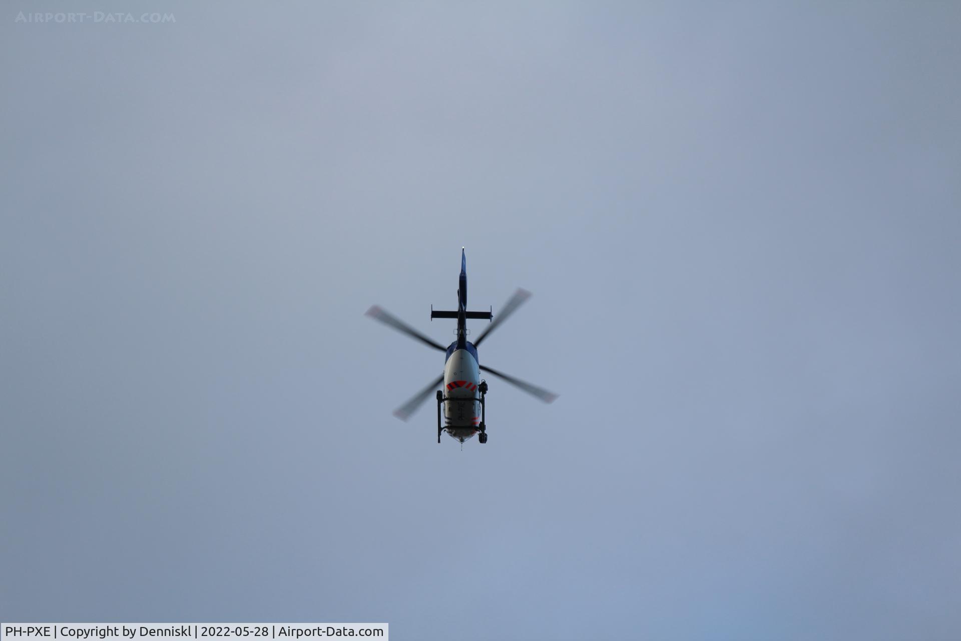 PH-PXE, 2009 Eurocopter EC-135P-2+ C/N 0807, KLPD Police Aviation Service above Arnhem