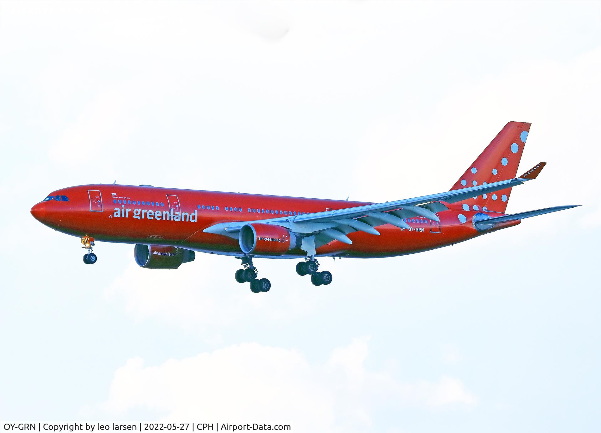 OY-GRN, 1998 Airbus A330-223 C/N 230, Copenhagen 27.5.2022