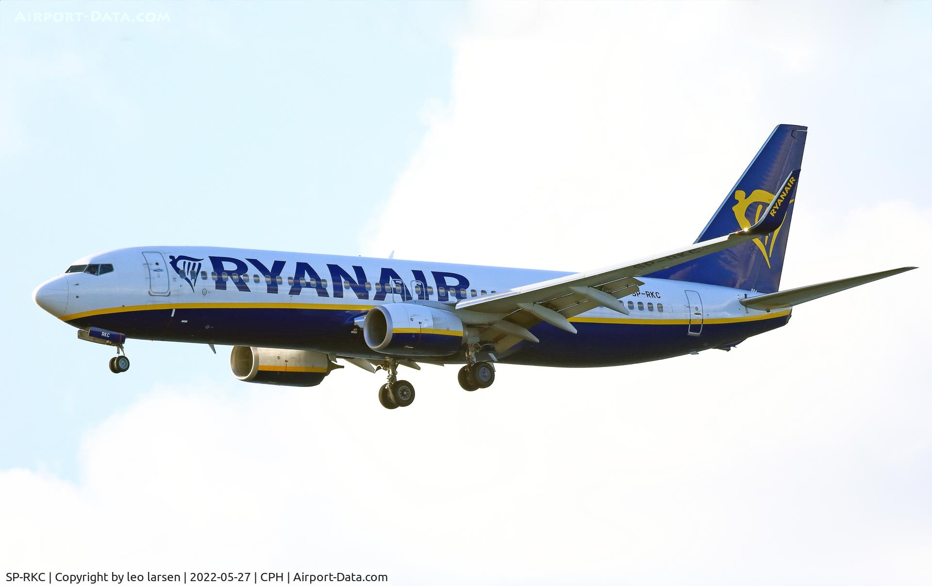 SP-RKC, 2016 Boeing 737-8AS C/N 44738, Copenhagen 27.5.2022