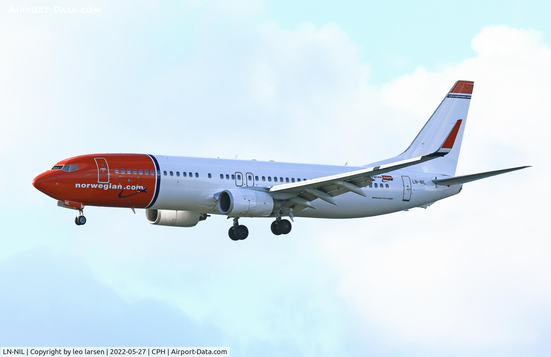 LN-NIL, 2010 Boeing 737-8KN C/N 40237, Copenhagen 27.5.2022