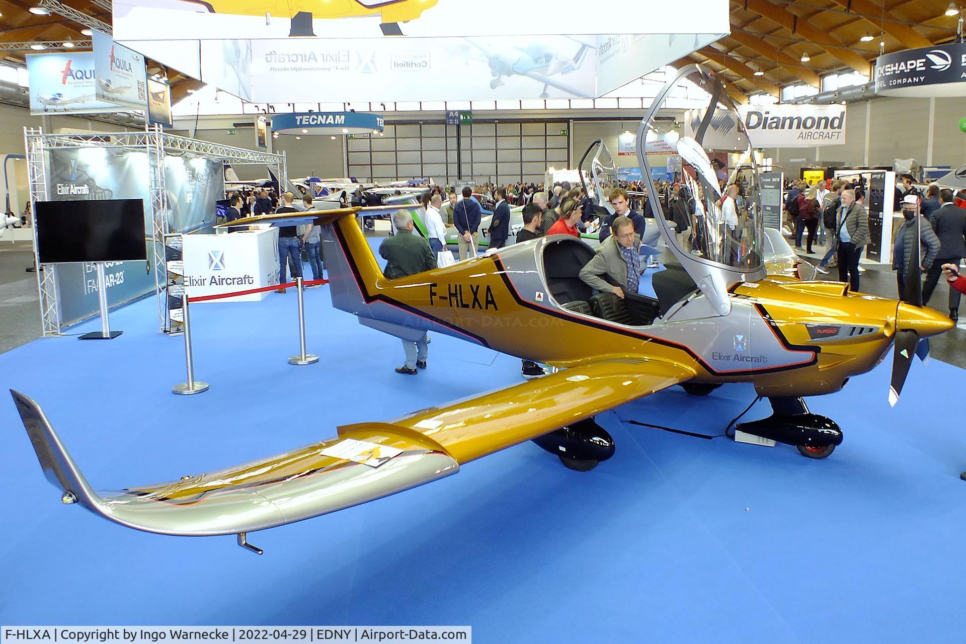 F-HLXA, Elixir Aircraft Elixir Turbo C/N Not found F-HLXA, Elixir Aircraft Elixir Turbo at the AERO 2022, Friedrichshafen
