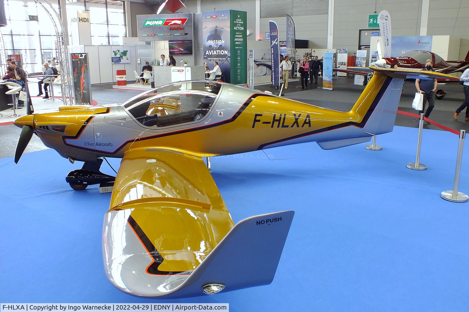 F-HLXA, Elixir Aircraft Elixir Turbo C/N Not found F-HLXA, Elixir Aircraft Elixir Turbo at the AERO 2022, Friedrichshafen