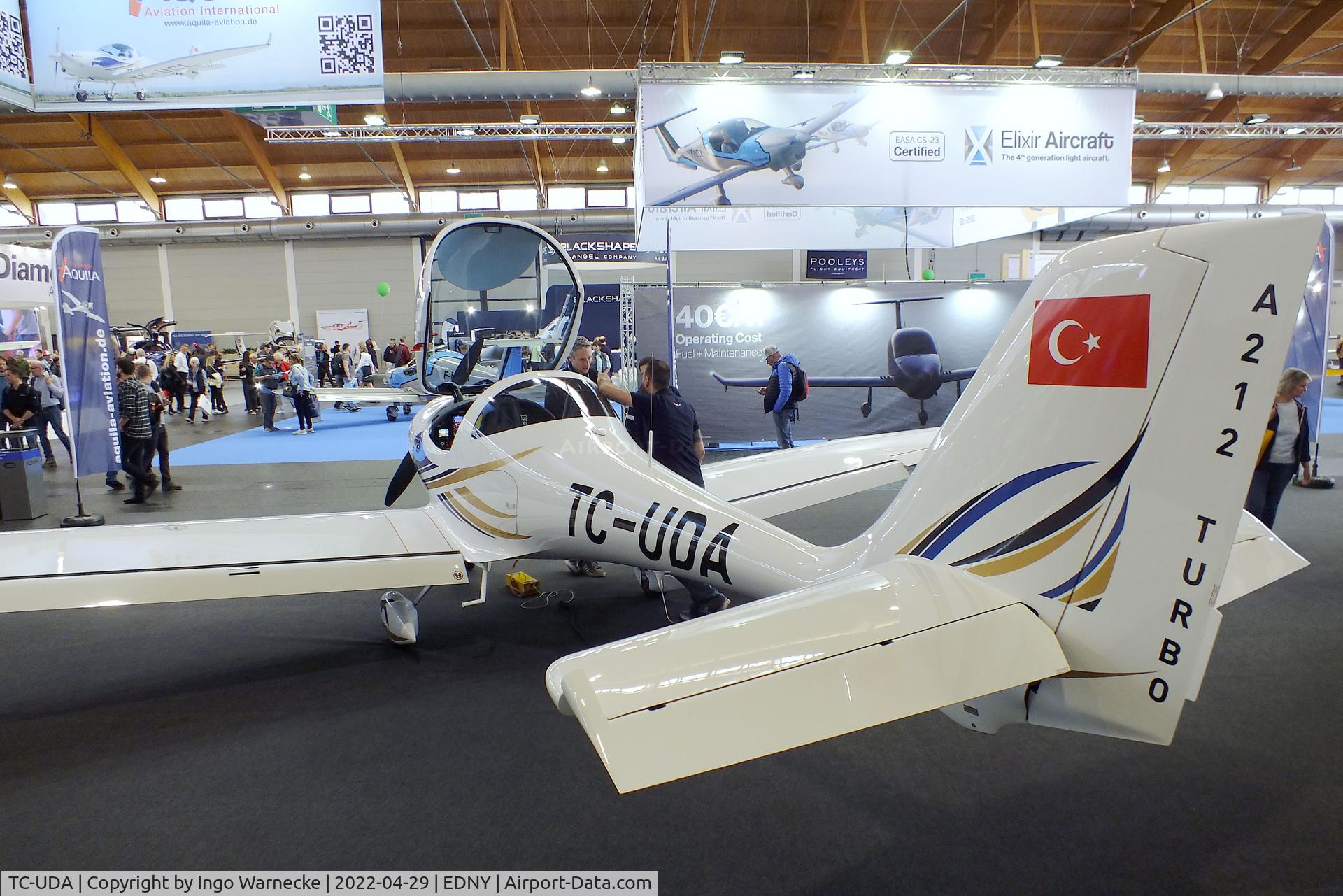 TC-UDA, Aquila A212 Turbo C/N not found_TC-UDA, Aquila A212 Turbo at the AERO 2022, Friedrichshafen