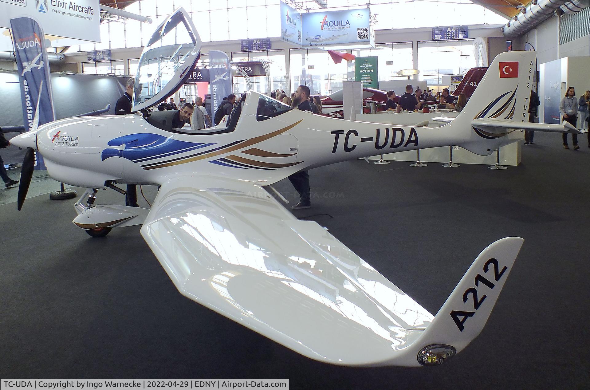 TC-UDA, Aquila A212 Turbo C/N not found_TC-UDA, Aquila A212 Turbo at the AERO 2022, Friedrichshafen