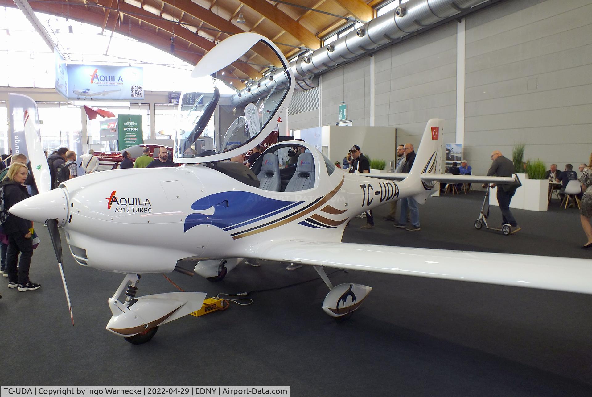 TC-UDA, Aquila A212 Turbo C/N not found_TC-UDA, Aquila A212 Turbo at the AERO 2022, Friedrichshafen