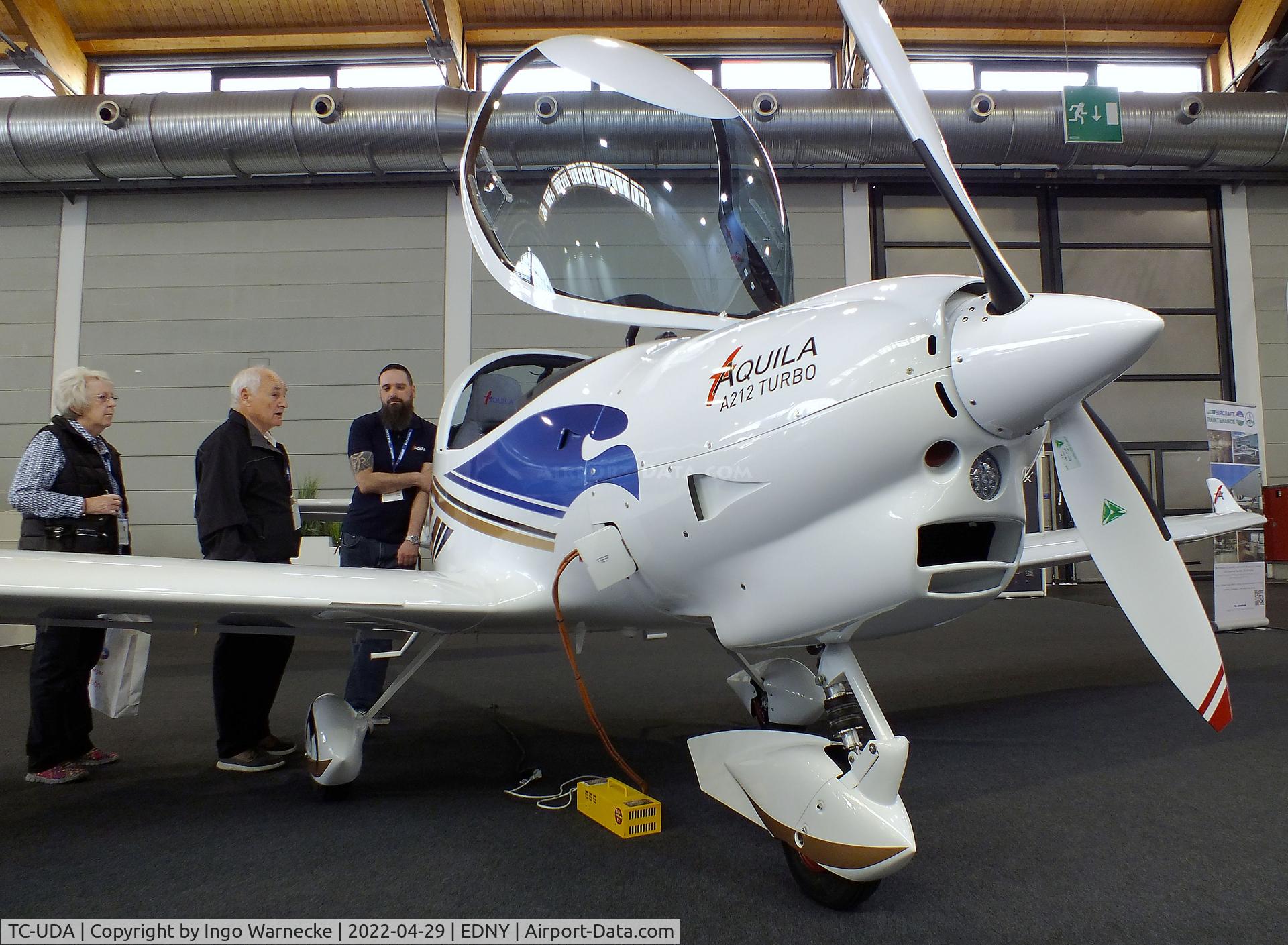 TC-UDA, Aquila A212 Turbo C/N not found_TC-UDA, Aquila A212 Turbo at the AERO 2022, Friedrichshafen