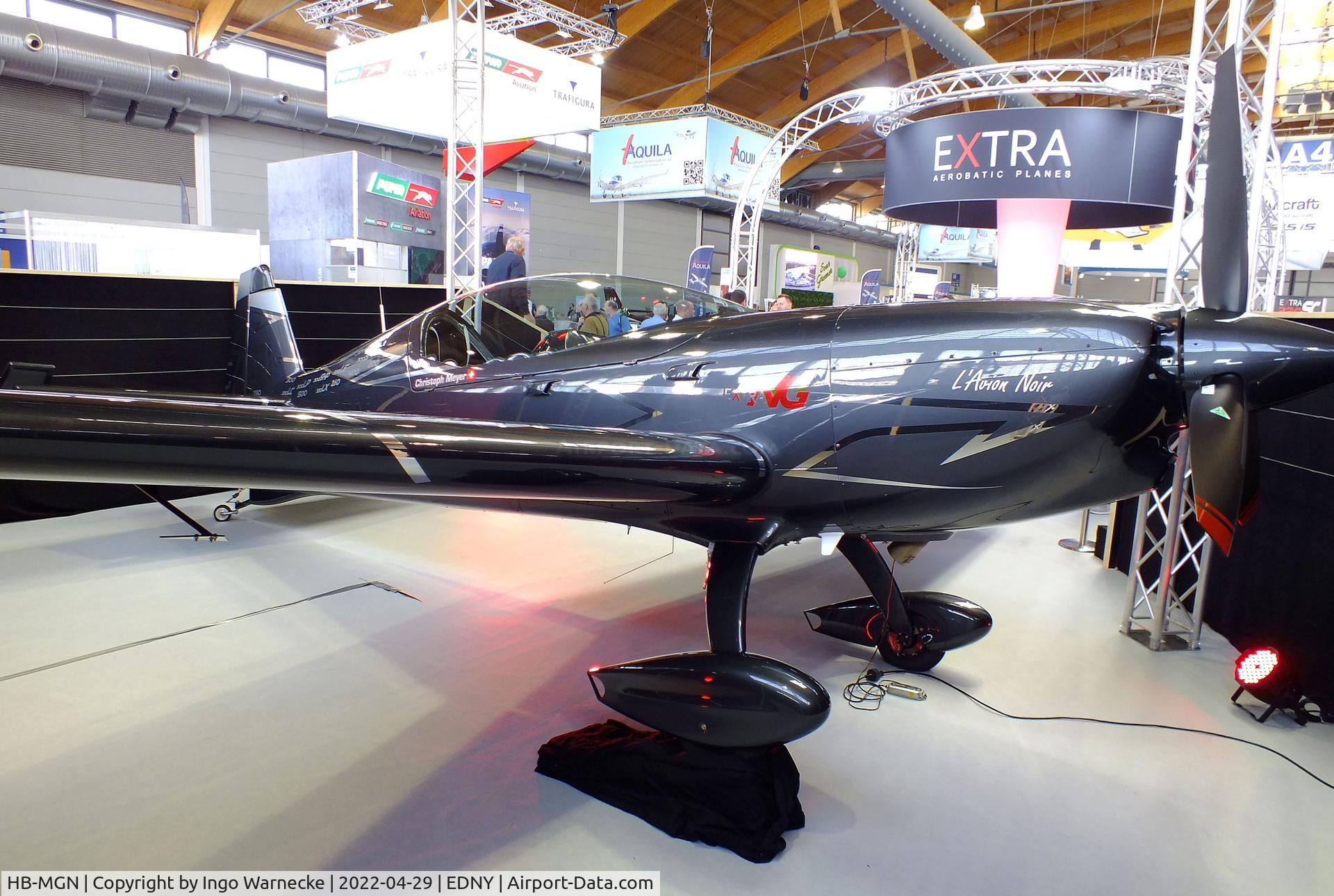 HB-MGN, 2022 Extra EA-330NG C/N 027, Extra EA-330NG at the AERO 2022, Friedrichshafen