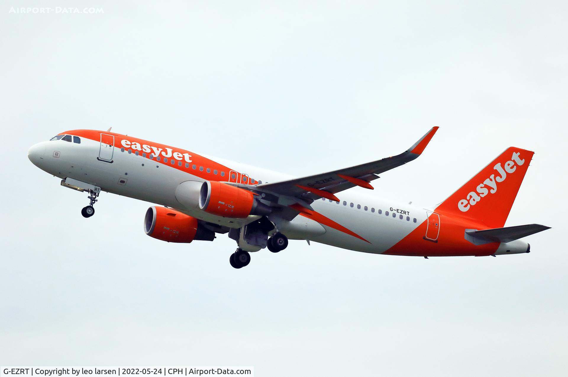 G-EZRT, 2018 Airbus A320-214 C/N 8162, Copenhagen 24.5.2022