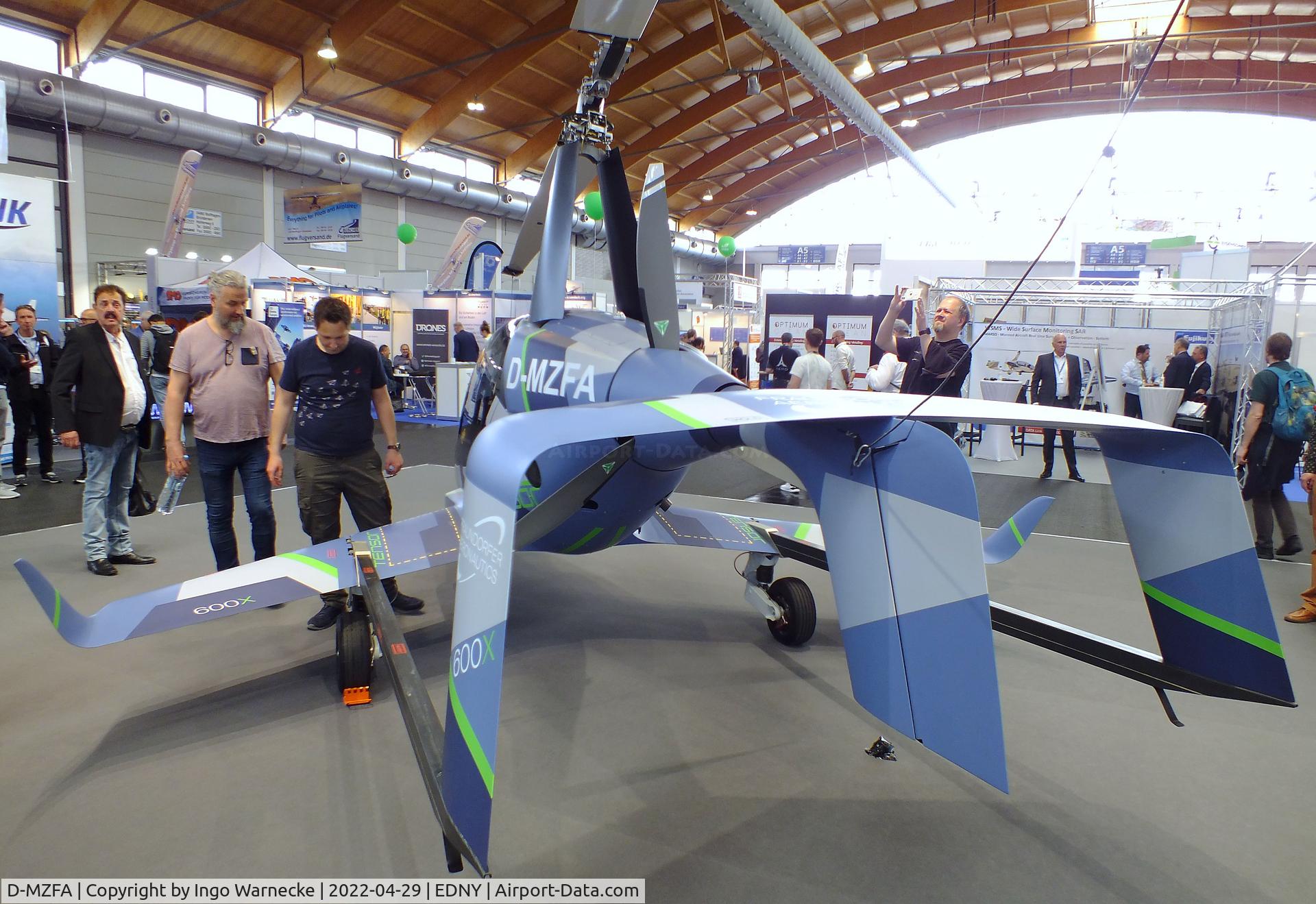 D-MZFA, Fraundorfer Aeronautics AG Tensor 600X C/N not found_D-MZFA, Fraundorfer Aeronautics Tensor 600X at the AERO 2022, Friedrichshafen