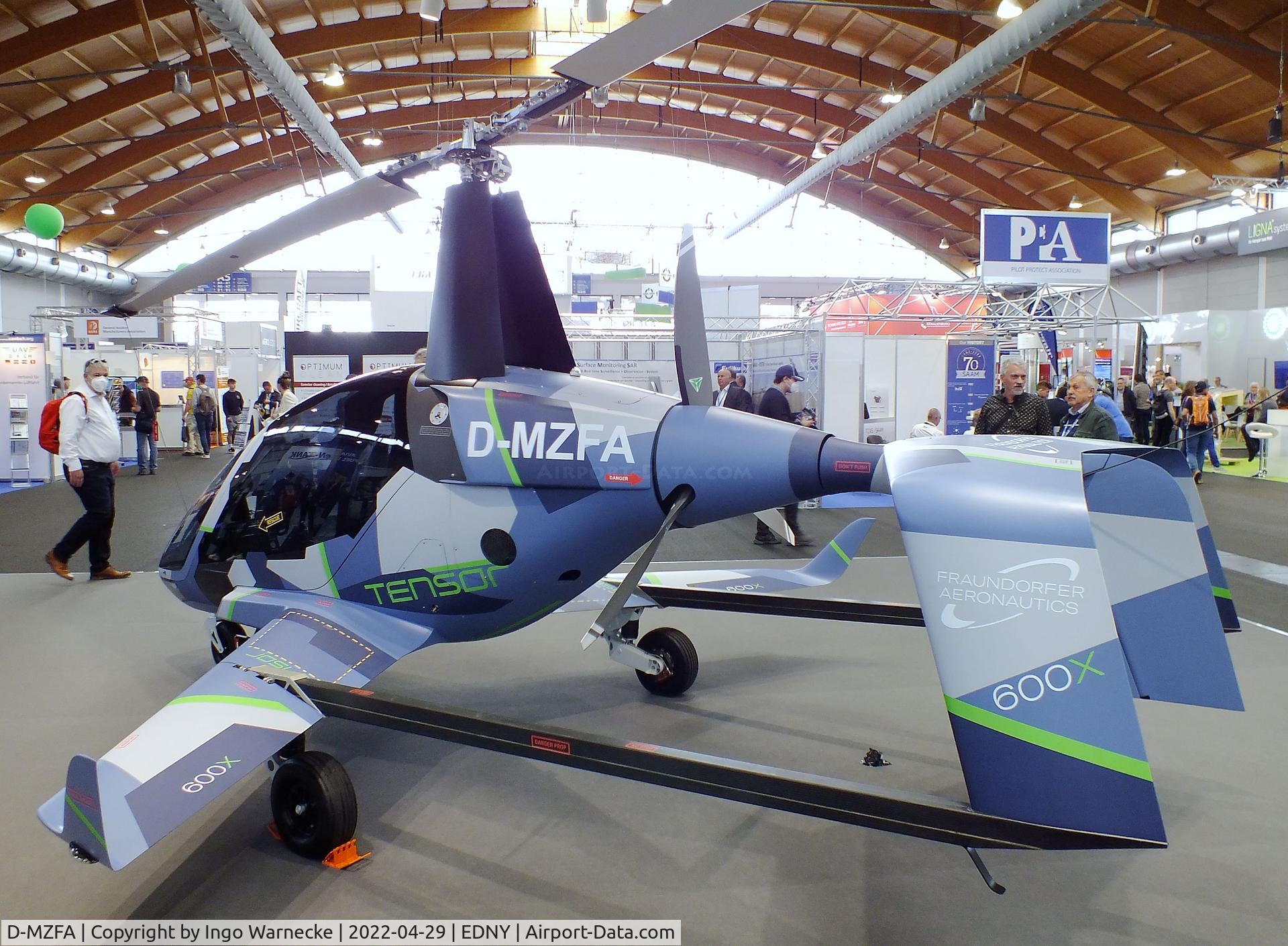 D-MZFA, Fraundorfer Aeronautics AG Tensor 600X C/N not found_D-MZFA, Fraundorfer Aeronautics Tensor 600X at the AERO 2022, Friedrichshafen