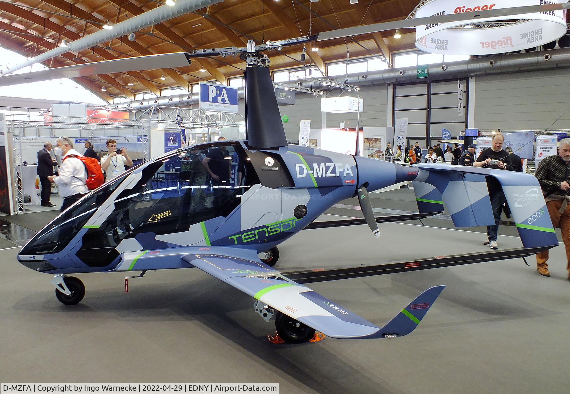 D-MZFA, Fraundorfer Aeronautics AG Tensor 600X C/N not found_D-MZFA, Fraundorfer Aeronautics Tensor 600X at the AERO 2022, Friedrichshafen