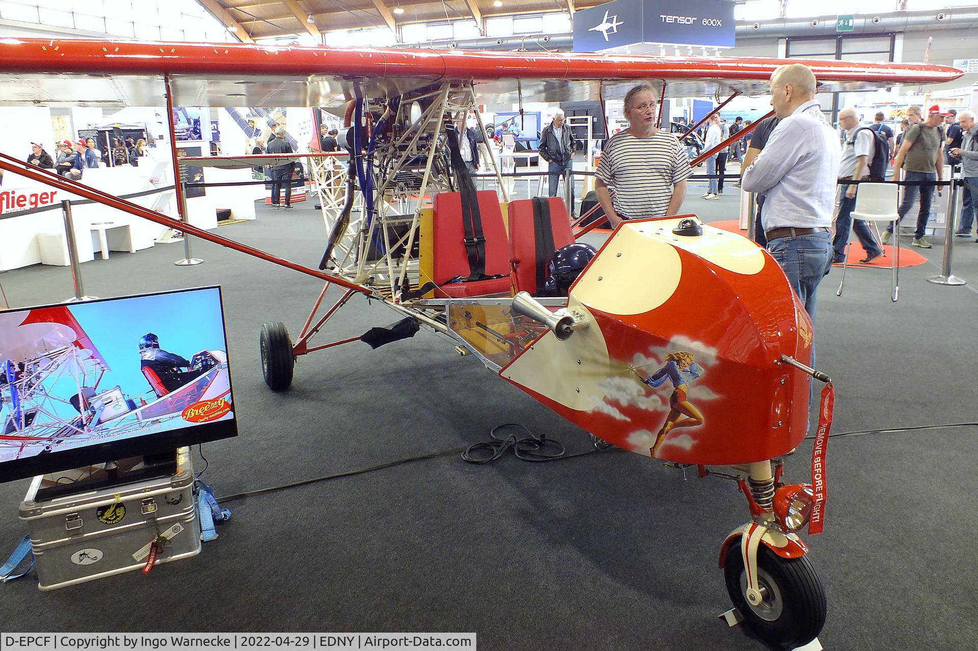 D-EPCF, Schmidt Breezy RLU-1 C/N 2002287, RLU-1 Breezy (Schmidt) at the AERO 2022, Friedrichshafen