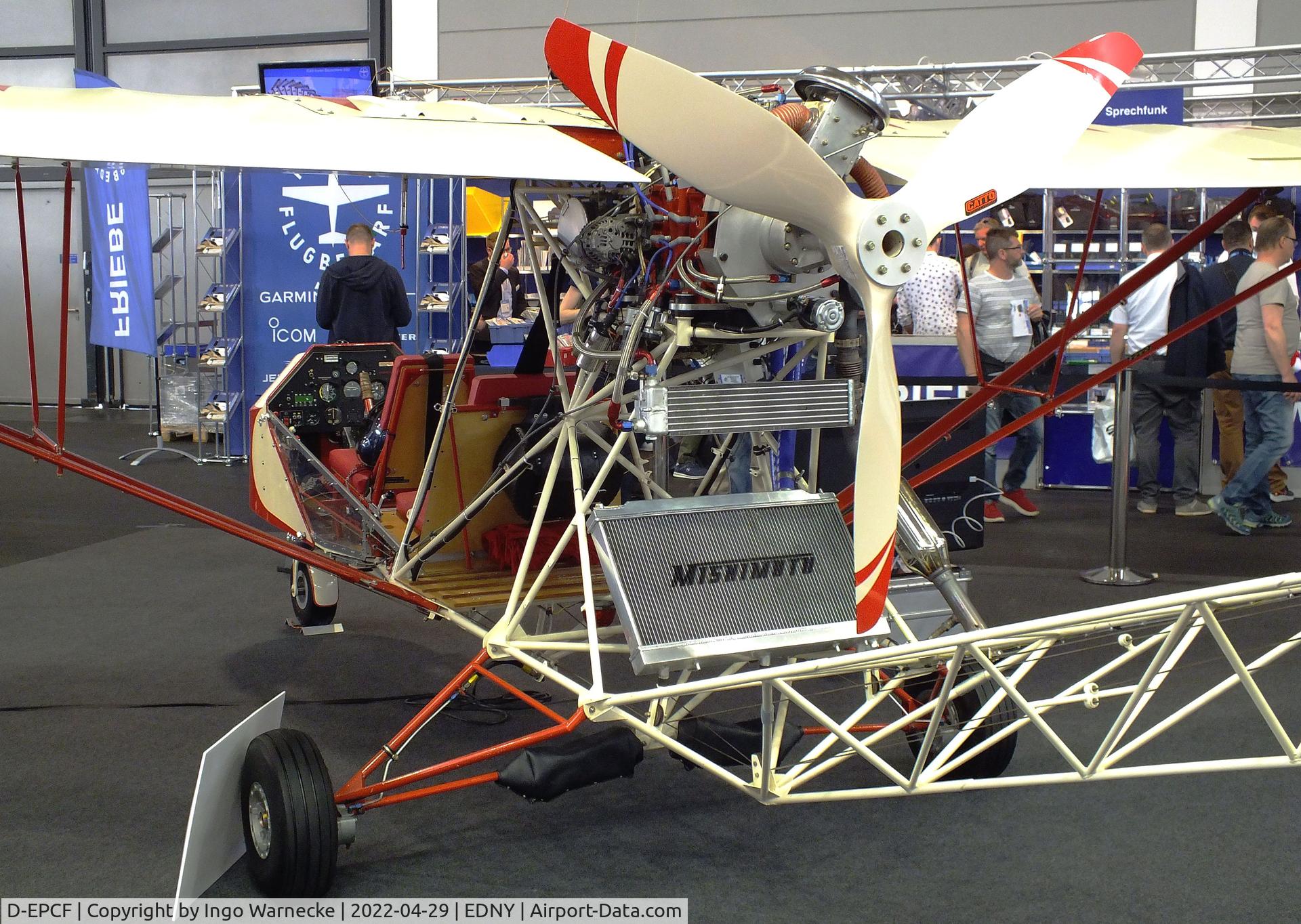 D-EPCF, Schmidt Breezy RLU-1 C/N 2002287, RLU-1 Breezy (Schmidt) at the AERO 2022, Friedrichshafen