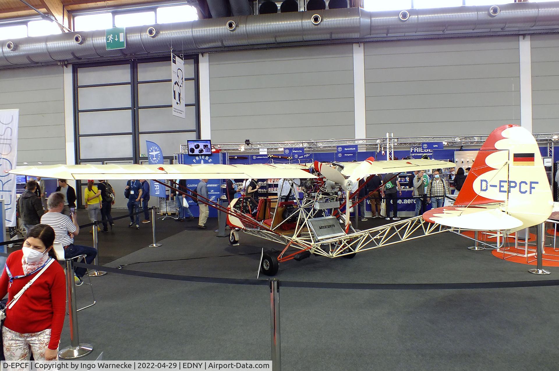 D-EPCF, Schmidt Breezy RLU-1 C/N 2002287, RLU-1 Breezy (Schmidt) at the AERO 2022, Friedrichshafen