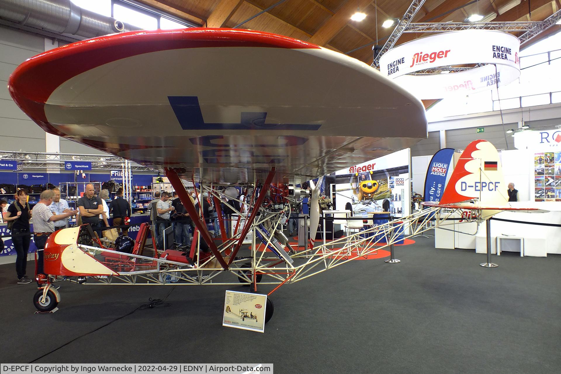 D-EPCF, Schmidt Breezy RLU-1 C/N 2002287, RLU-1 Breezy (Schmidt) at the AERO 2022, Friedrichshafen