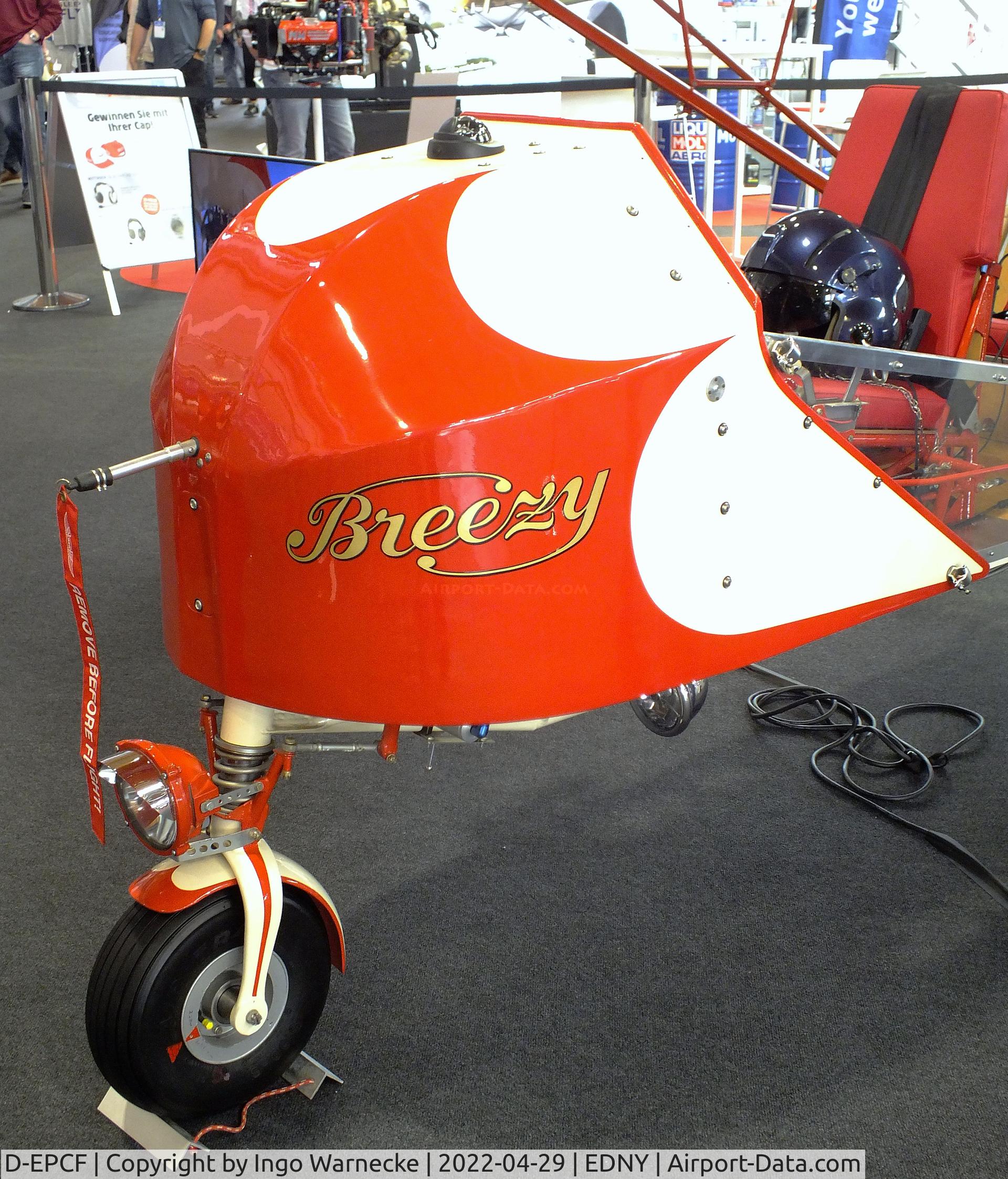 D-EPCF, Schmidt Breezy RLU-1 C/N 2002287, RLU-1 Breezy (Schmidt) at the AERO 2022, Friedrichshafen