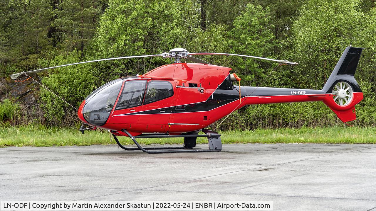 LN-ODF, 2000 Eurocopter EC-120B Colibri C/N 1119, Parked at 