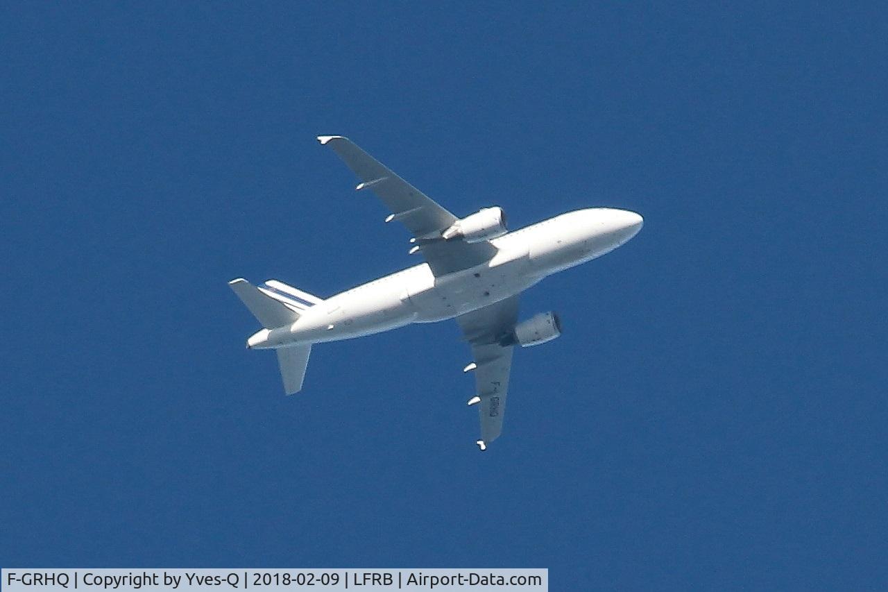 F-GRHQ, 2000 Airbus A319-111 C/N 1404, Airbus A319-111, Flight over Brest-Bretagne airport (LFRB-BES)