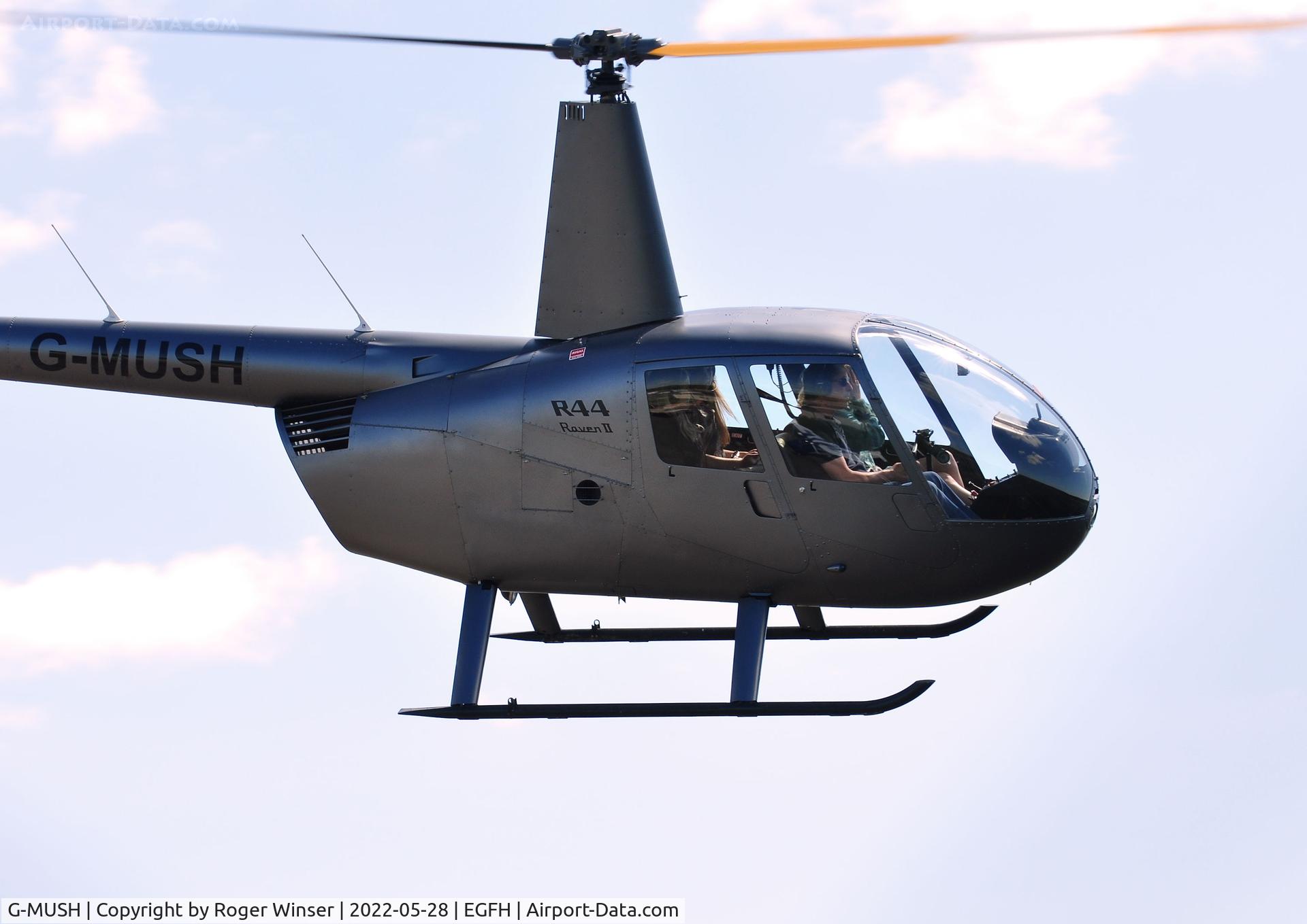 G-MUSH, 2004 Robinson R44 II C/N 10278, Resident R44.
