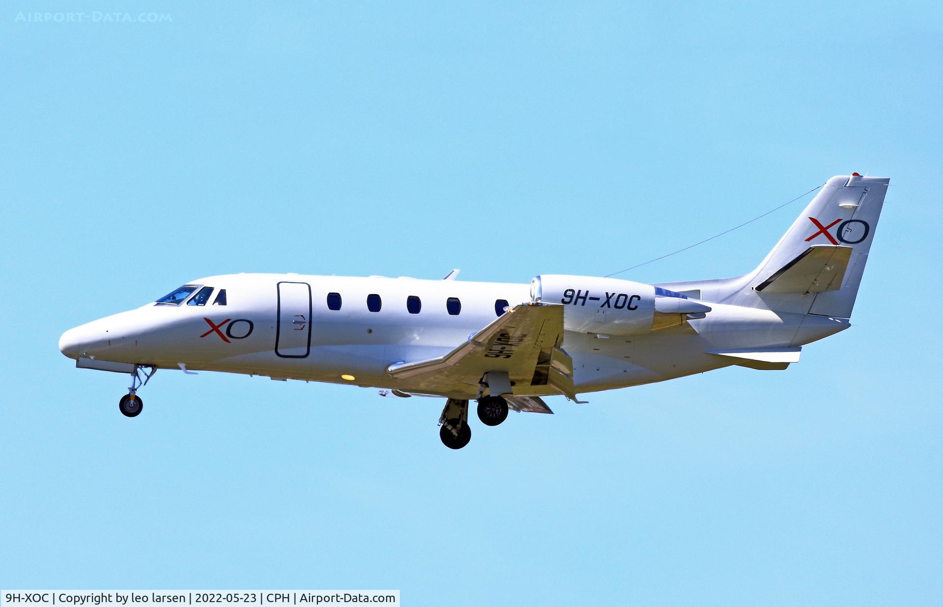 9H-XOC, 2006 Cessna 560XL Citation XLS C/N 560-5640, Copenhagen 23.5.2022