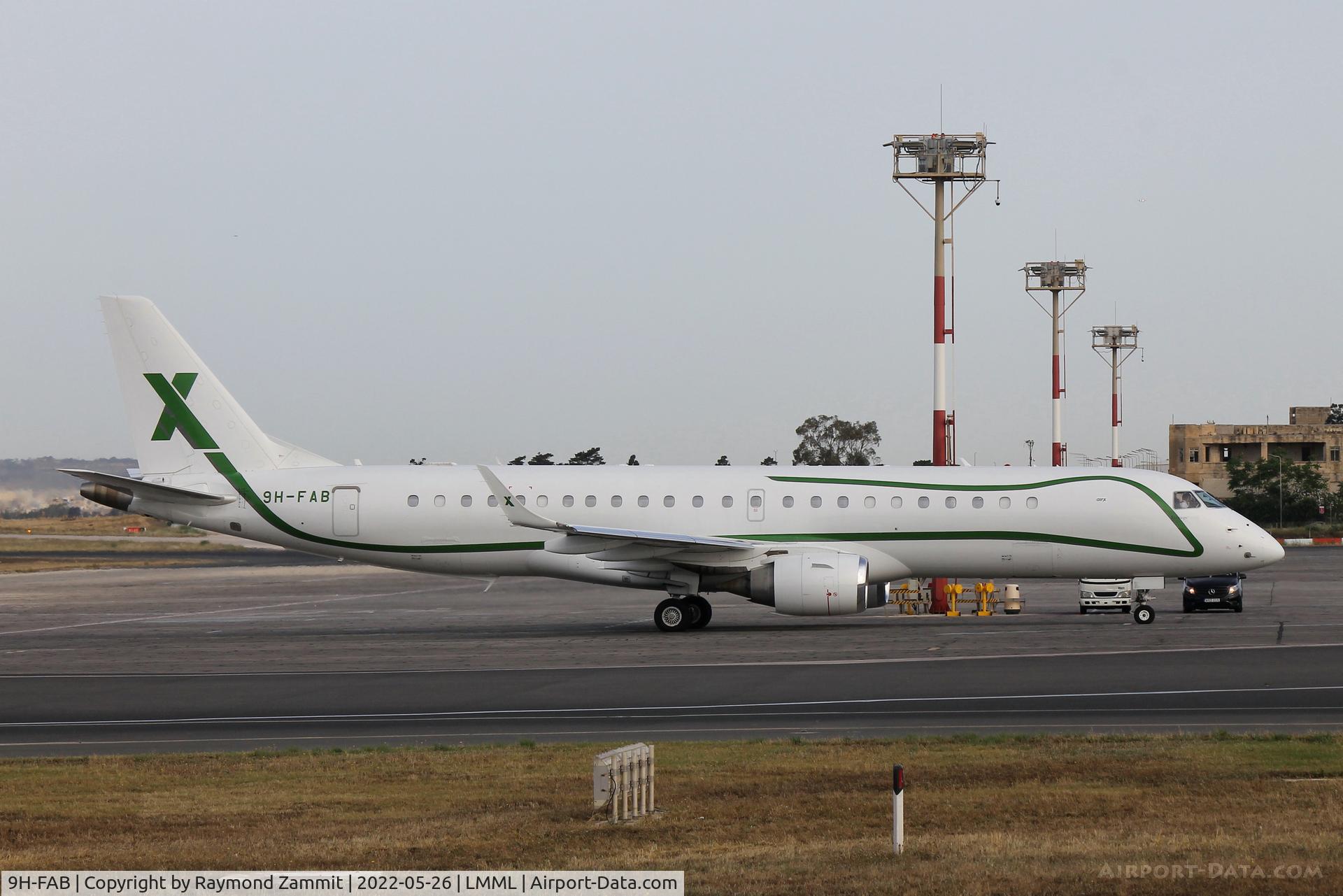 9H-FAB, 2014 Embraer ERJ-190-100ECJ Lineage 1000 C/N 19000534, Embraer ERJ-190 100 Lineage 1000 9H-FAB Air X