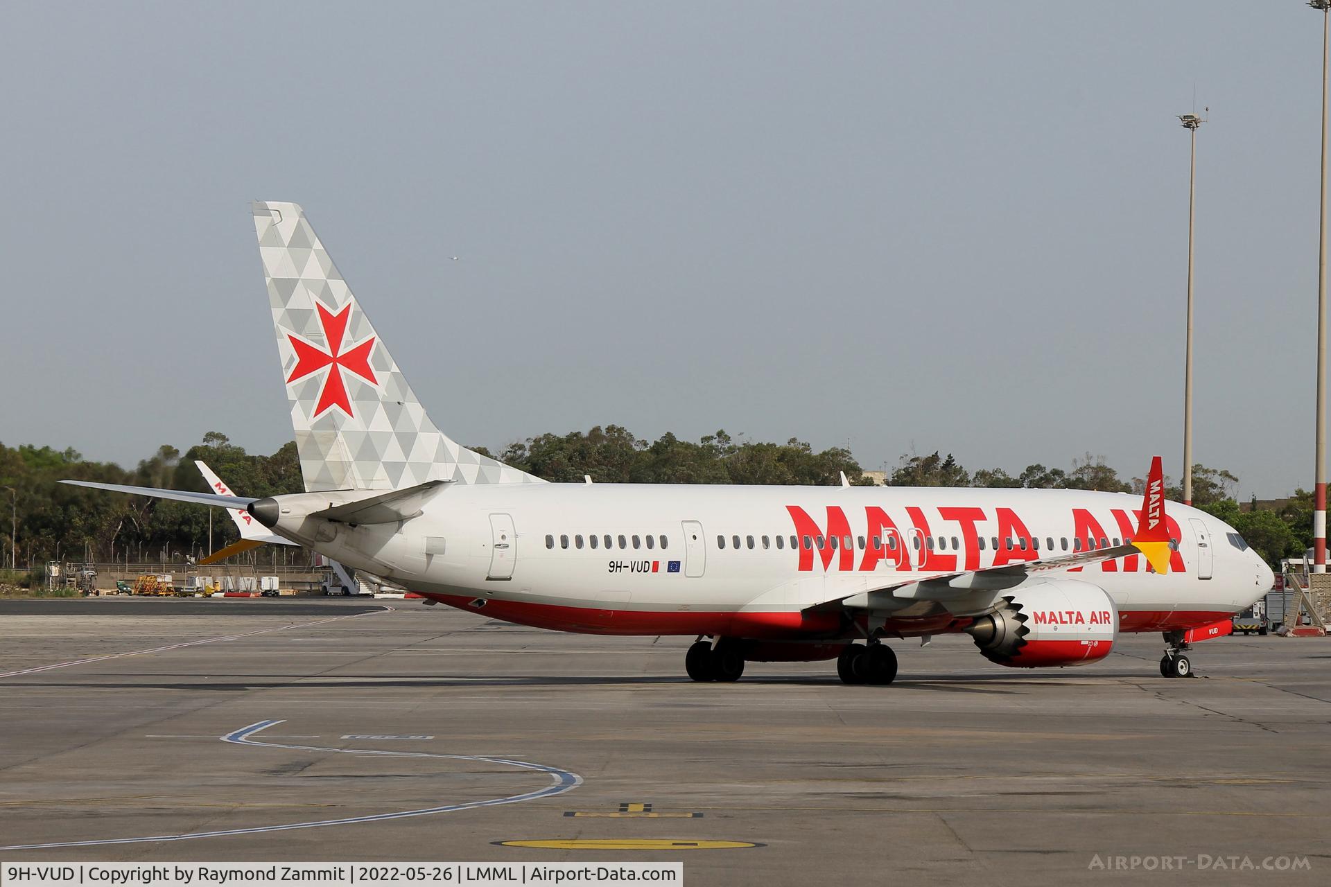 9H-VUD, 2021 Boeing 737-8-200 MAX C/N 65878, B737-8 MAX 9H-VUD Malta Air