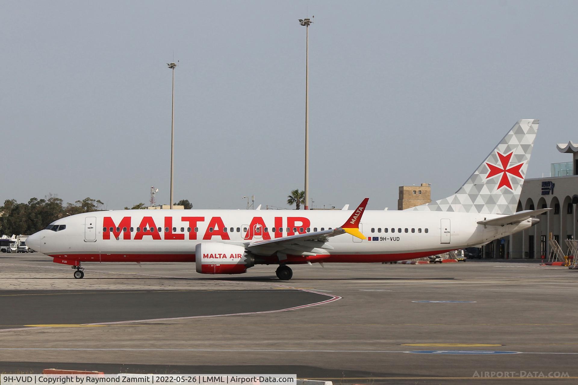 9H-VUD, 2021 Boeing 737-8-200 MAX C/N 65878, B737-8 MAX 9H-VUD Malta Air