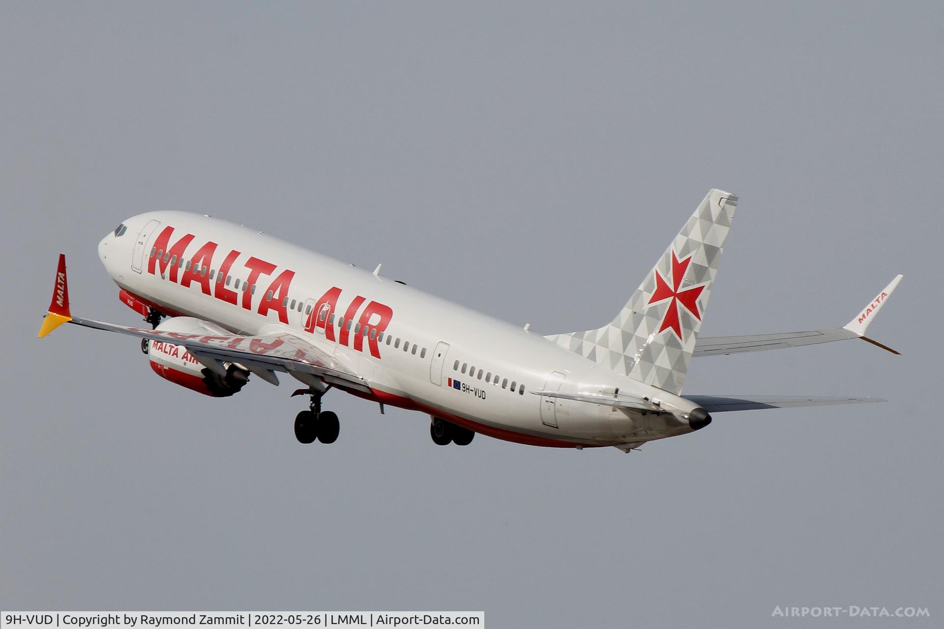 9H-VUD, 2021 Boeing 737-8-200 MAX C/N 65878, B737-8 MAX 9H-VUD Malta Air