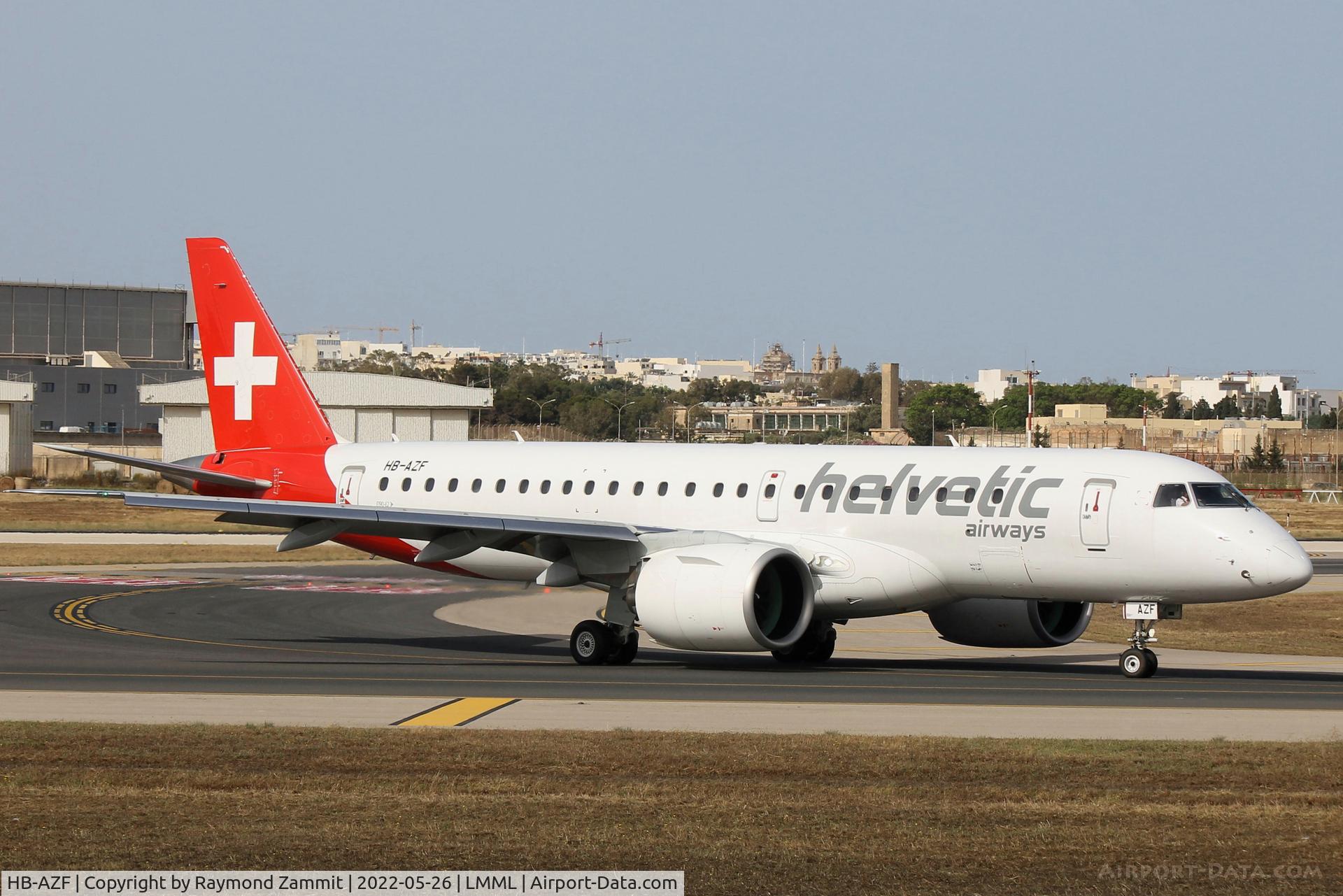 HB-AZF, 2020 Embraer E195-E2 C/N 19020043, Embraer ERJ 190 HB-AZF Helvetic Airways